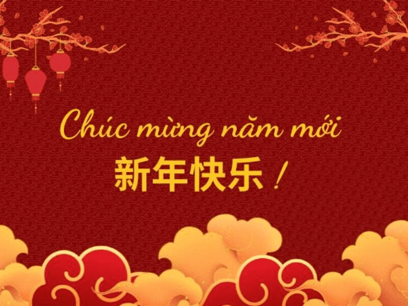 Chúc mừng năm mới Tết Nguyên đán tiếng Trung