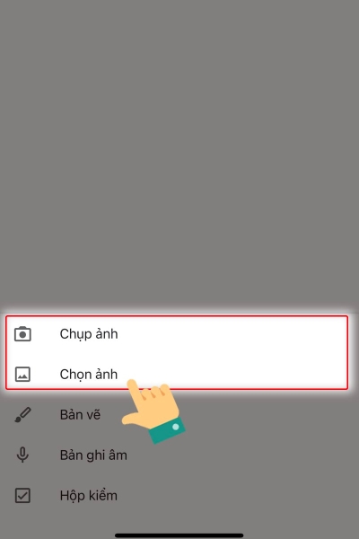 Chuyển ảnh thành văn bản bằng Google Keep