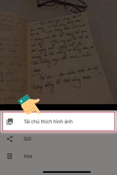 Chuyển hình ảnh thành văn bản bằng Google Keep