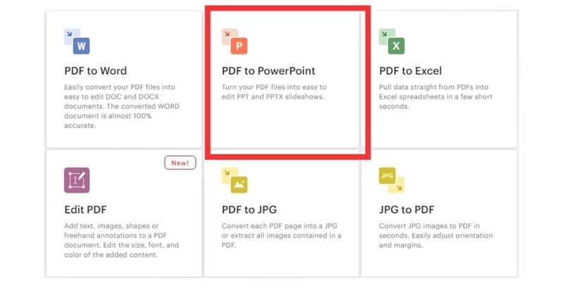 Cách chuyển PDF sang PPT với trang web ilovepdf.com bước 5