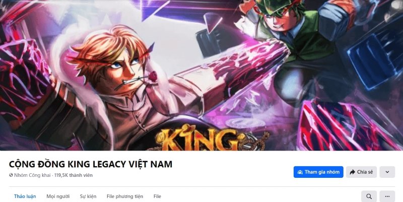 Cách nhận code trong game King Legacy