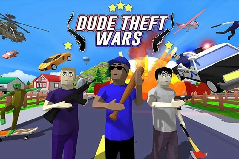 game Dude Theft Wars