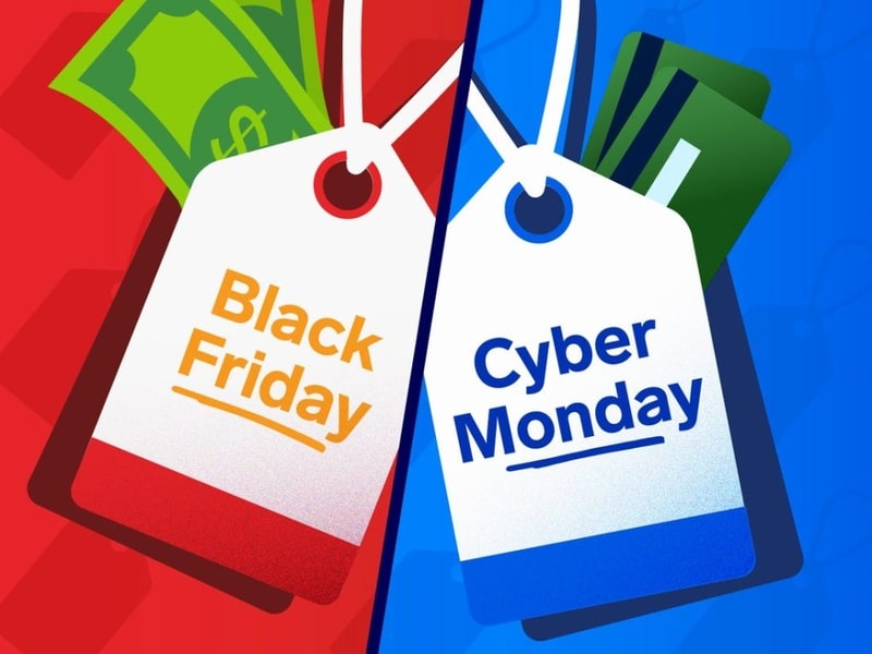  Cyber Monday Black Friday khác nhau ở điểm nào