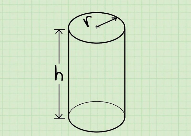  Công thức tính diện tích xung quanh hình trụ