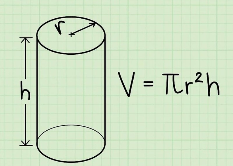 Hướng dẫn cách tính thể tích hình trụ