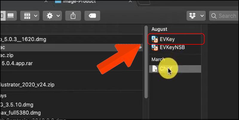 Hướng dẫn tải và cài đặt EVKey trên máy mac bước 2