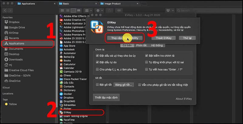Hướng dẫn tải và cài đặt EVKey trên máy mac bước 3