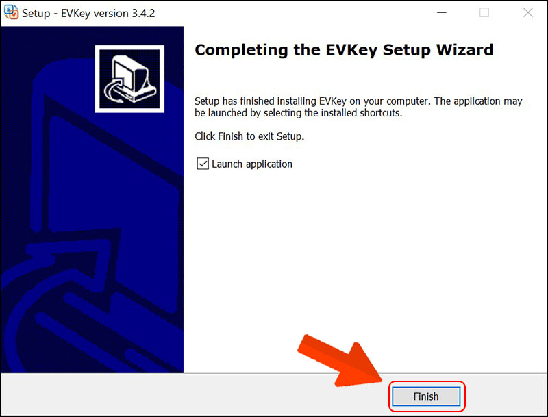 Hướng dẫn tải và cài đặt EVKey trên máy windows bước 3
