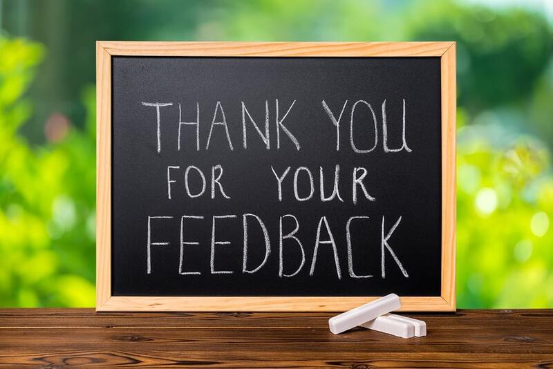 Khi nhận được feedback của khách hàng thì nên làm gì