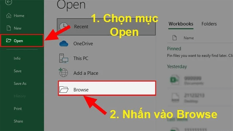 Mở file XML miễn phí với Excel bước 2