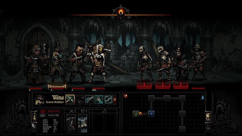  Game offline hay cho PC miễn phí - Darkest Dungeon