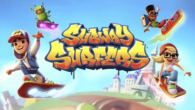 Game online miễn phí Poki - Subway Surfers