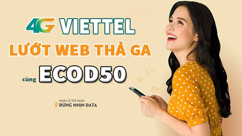 Gói cước 50K tháng ECOD50 