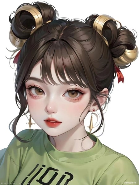 ảnh avatar cá tính nữ cute