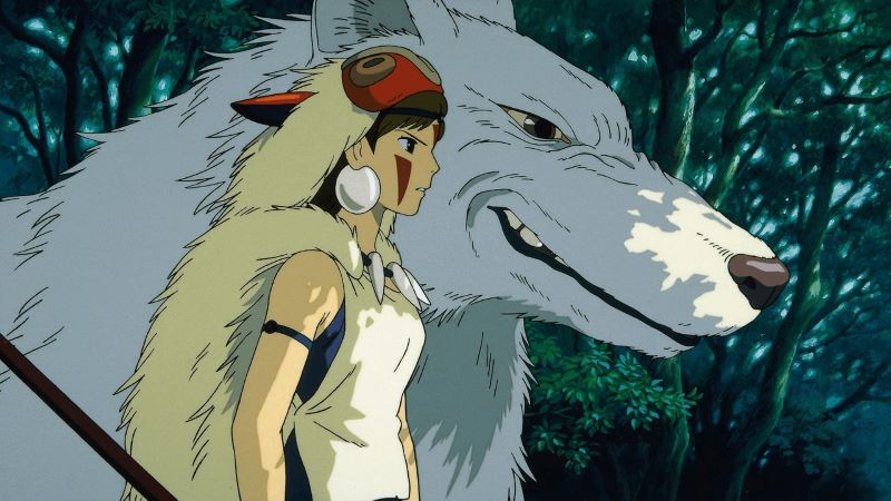 Phim hoạt hình Princess Mononoke - Công Chúa Sói