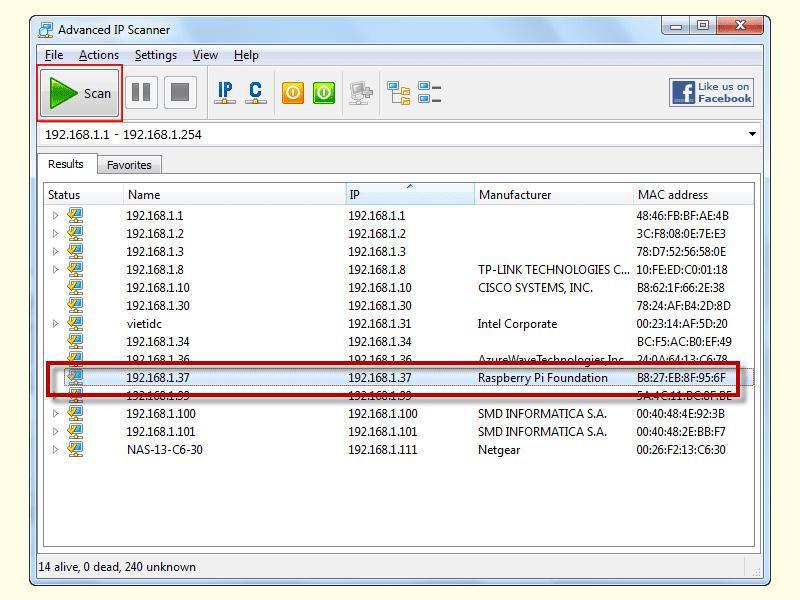 Hướng dẫn sử dụng Advanced IP Scanner để tìm địa chỉ IP
