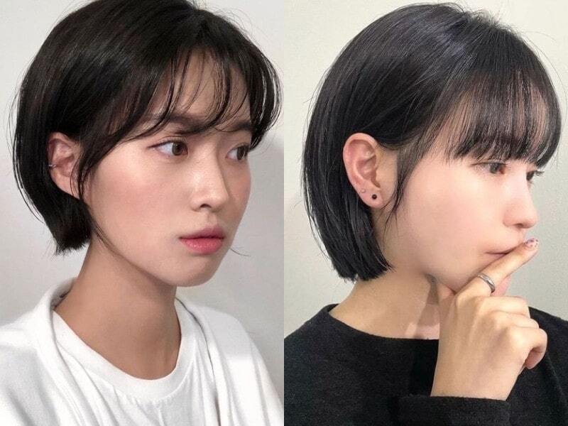 Tham khảo kiểu tóc mullet layer mái thưa