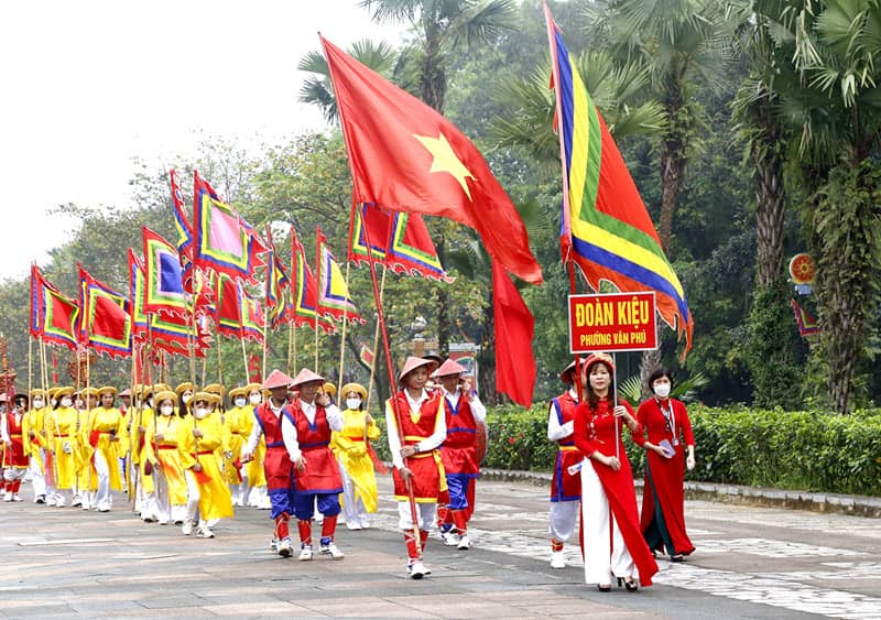 Các nghi thức của lễ hội đền Hùng 2024