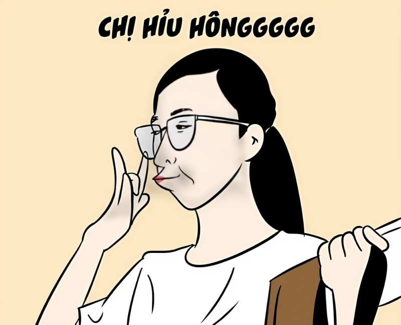 Meme dạng hình ảnh kèm chữ