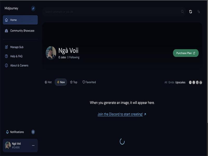 Cách tạo tài khoản Midjourney bước 4