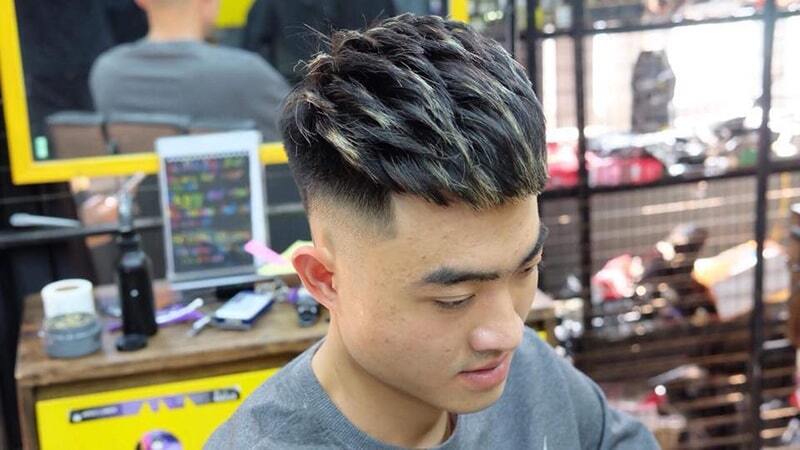 Tóc Mohican gẩy light độc đáo