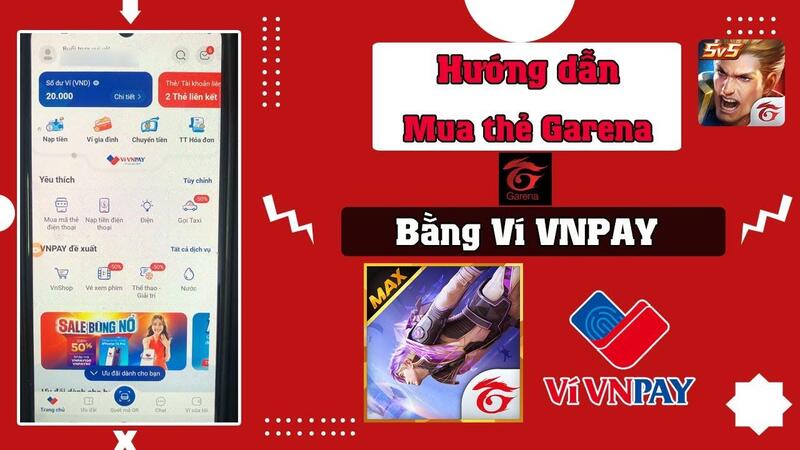 Quét mã VNPay để nạp thẻ Garena FO4 bước 3