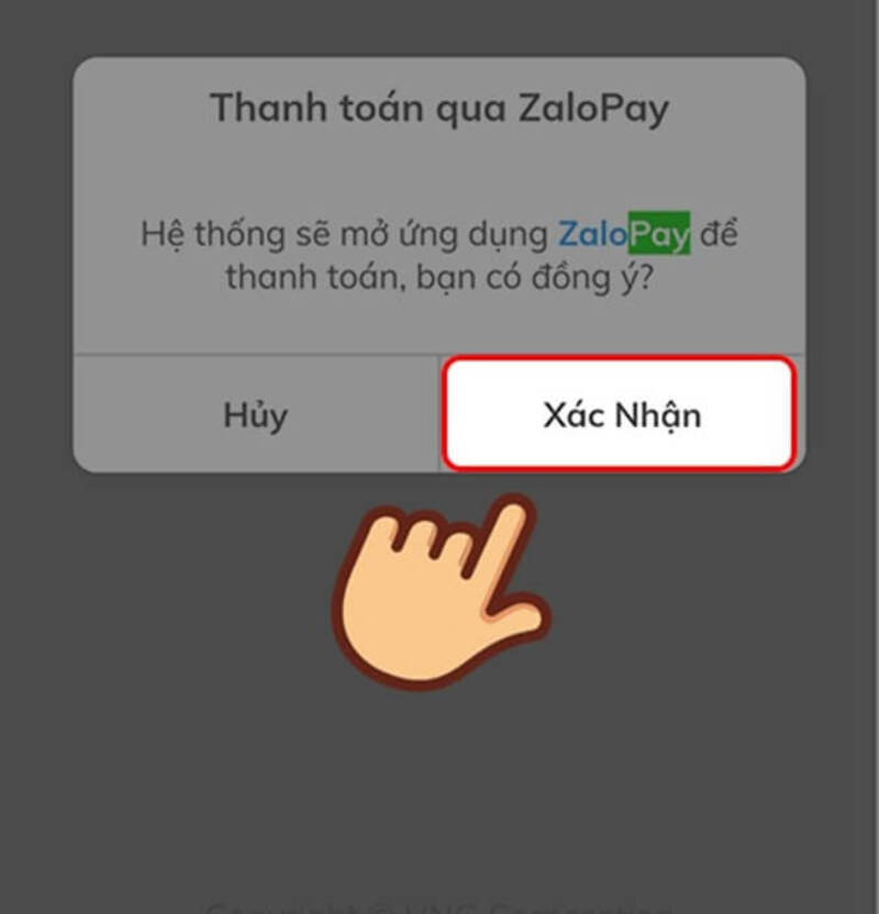 Cách nạp thẻ game Tốc Chiến đơn giản qua Zalo Pay trên điện thoại bước 1