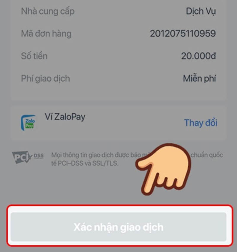 Cách nạp thẻ game Tốc Chiến đơn giản qua Zalo Pay trên điện thoại bước 2