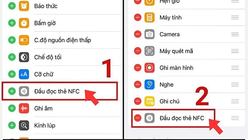 Cách bật NFC trên iPhone 8 Plus trở xuống bước 2