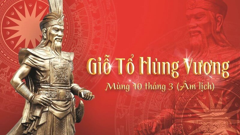 Ngày lễ Giỗ Tổ Hùng Vương tháng 3