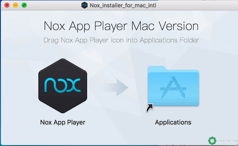 Hướng dẫn cách tải và cài đặt Nox player máy tính macbook bước 2