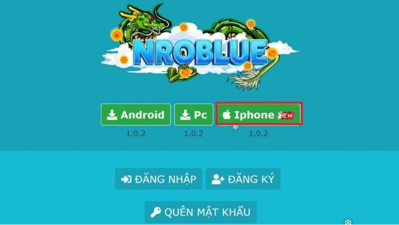 Cách tải Ngọc rồng Blue trên iOS bước 1