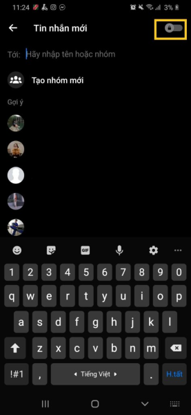 Hướng dẫn cách mở đóng cuộc trò chuyện bí mật trên messenger