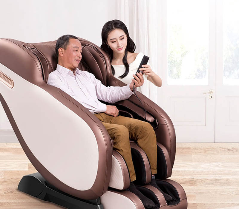 Tặng ghế massage làm quà Tết cho bố mẹ
