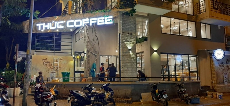 Đến quán cà phê Thức Coffee 24/7