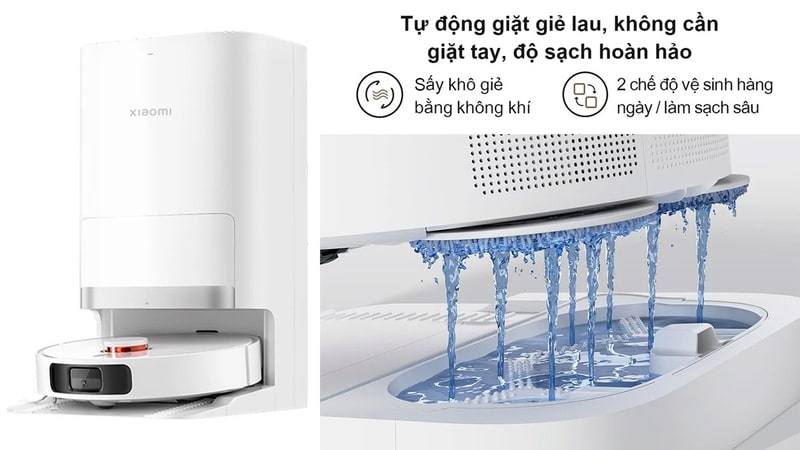 robot hút bụi lau nhà Xiaomi X20 Plus