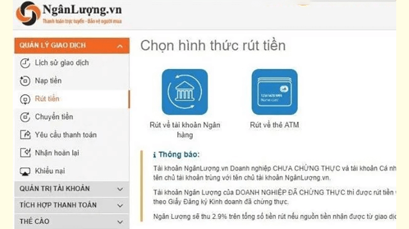 Cách rút tiền từ SIM điện thoại về Momo bước 5