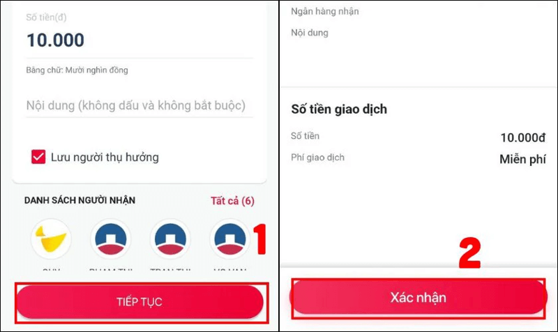 Rút tiền trong SIM điện thoại về thẻ ngân hàng bằng Viettel Money bước 3