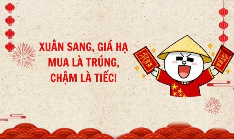  Slogan khuyến mãi Tết