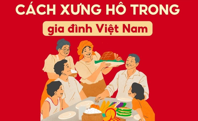 Cách xưng hô trong gia đình người Việt Nam