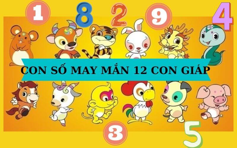 Số may mắn của 12 con giáp