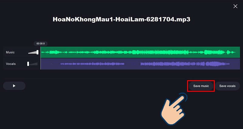  Cách tách lời ra khỏi bài hát online bằng Vocal Remover  bước 3