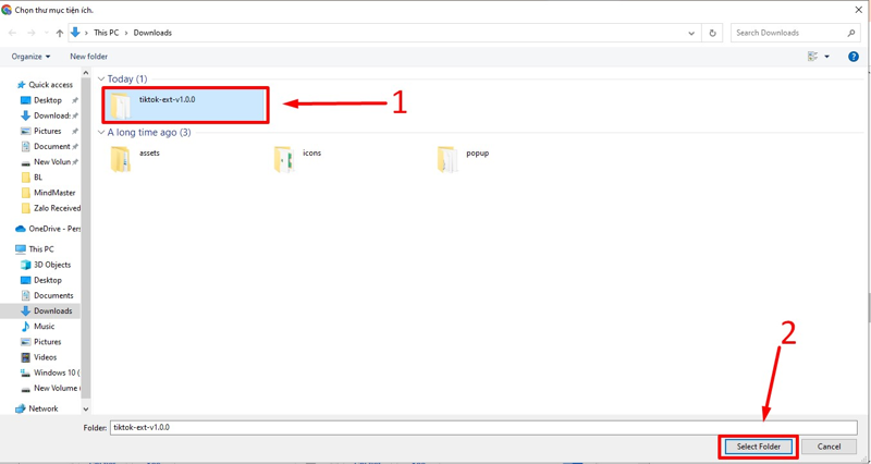 Cách tải Tik Tok về Laptop, PC bằng Extension bước 6