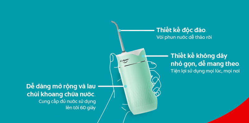 Máy tăm nước Colgate