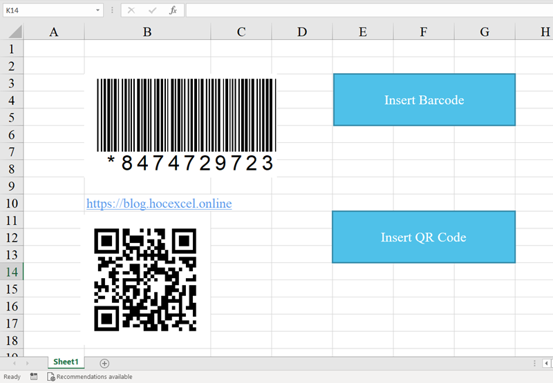 kiểm tra lại mã QR Code