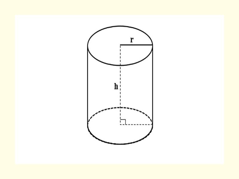 thể tích hình trụ 