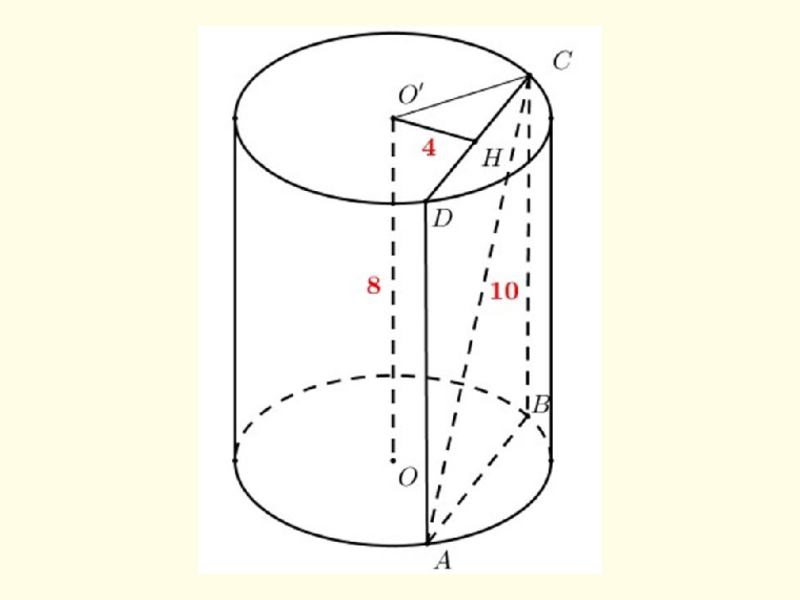 Hướng dẫn giải các dạng bài tập tính thể tích hình trụ