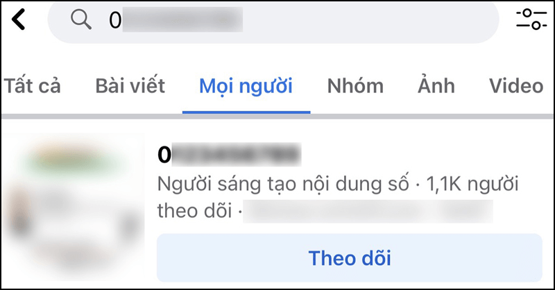  Tra cứu tài khoản Facebook bằng số điện thoại bước 3