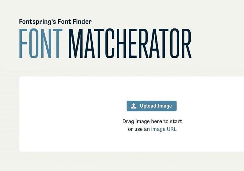 Trang web Font Matcherator