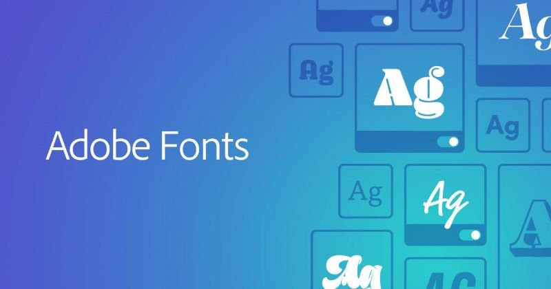 Trang web Adobe Font